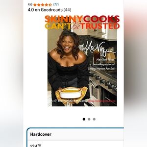 Skinny Cooks Can't Be Trusted Book